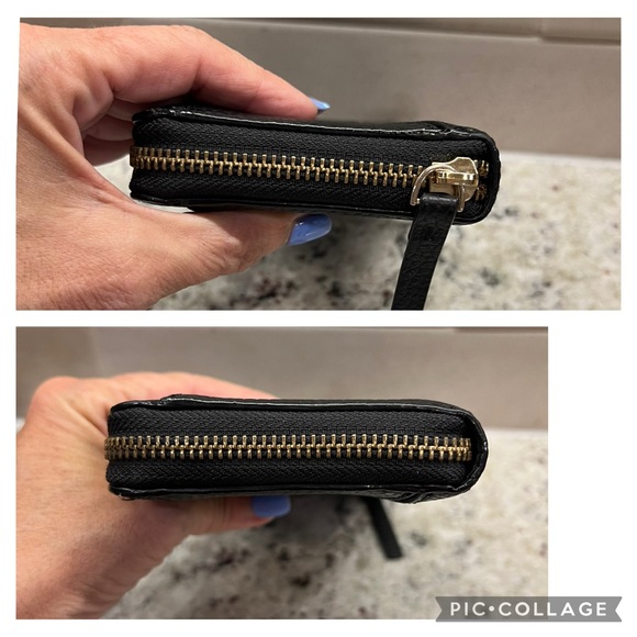 Kate Spade Neda Bridge Place Black Leather Wallet - Picture 6 of 6